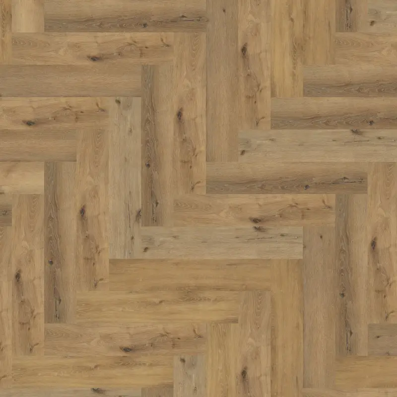Ambiant Klik PVC vloer visgraat Dark Oak Laatste Kans