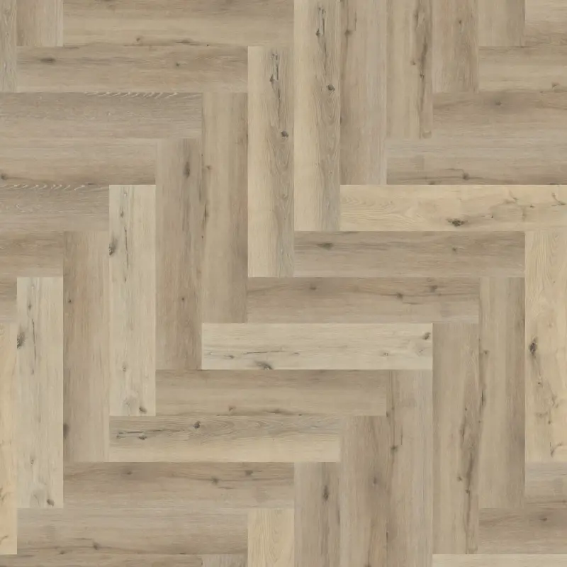 Ambiant Klik PVC vloer visgraat Light Oak Beperkt Aanbod