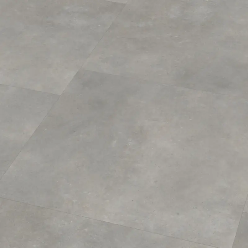 Ambiant PVC vloer betonlook tegels 61x61cm kleur Light Grey Tijdelijk Beschikbaar
