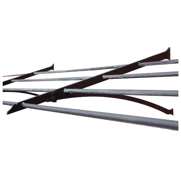 Decoratieve klimplantdrager zwart gecoat 4 meter Veilige Betaling