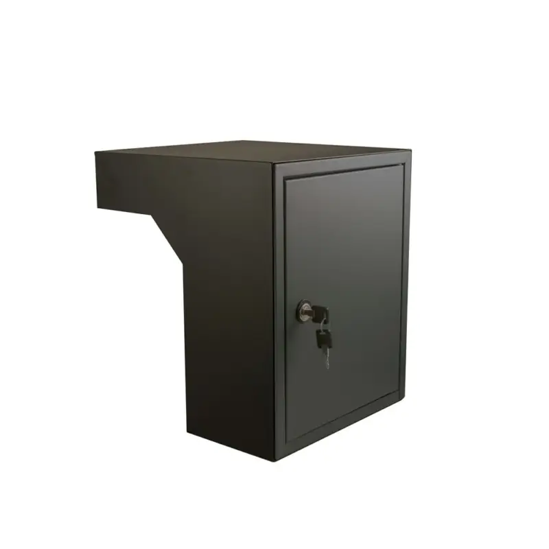 Brievenbus inbouwkast Antraciet 35-50 cm incl. slot Lage Kosten