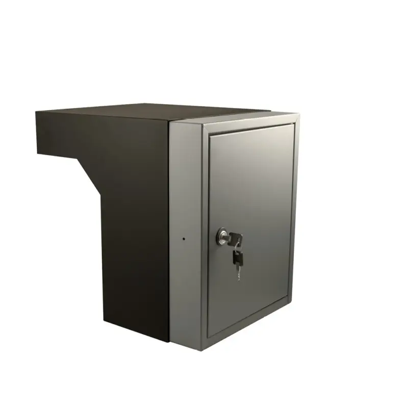 Brievenbus inbouwkast Basalt 40 - 55 cm incl. slot Koop Vandaag