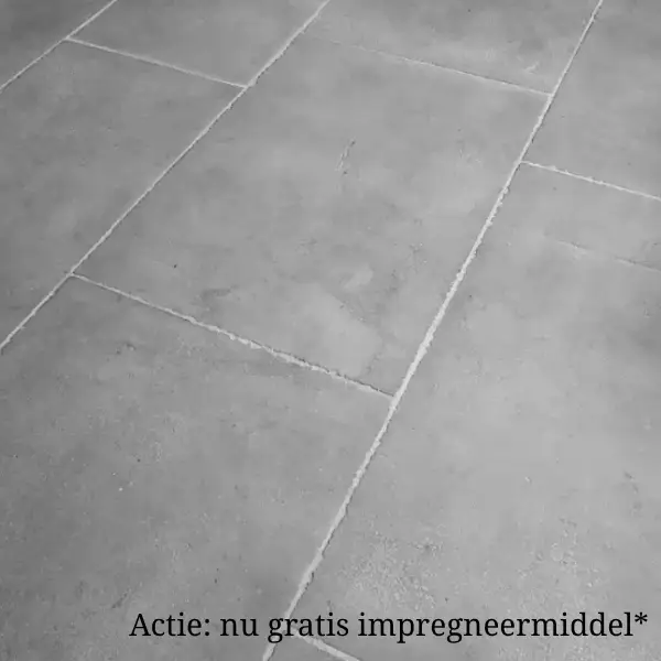 Rustieke kalksteen Dallenvloer "Calcaire Gris" geborsteld Must-Have