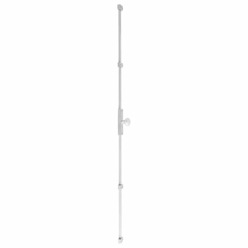 Dauby decoratief raambeslag "Pure Line rond"mat wit bronsper stuk Speciale Aanbieding