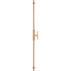 Shop Nu Dauby decoratief raambeslag "Pure Line T-vorm"ruw brons gepolijstper stuk