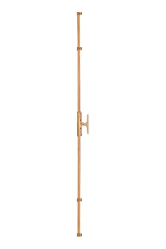 Shop Nu Dauby decoratief raambeslag "Pure Line T-vorm"ruw brons gepolijstper stuk