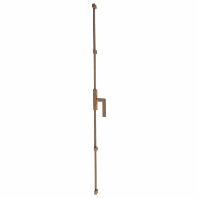 Dauby decoratief raambeslag "Pure Line type 1920"ruw bronsper stuk Speciale Aanbieding