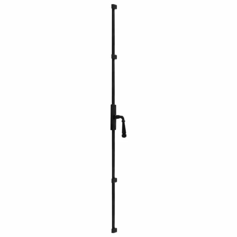 Dauby decoratief raambeslag "Pure Line type 1830"verouderd ijzer - zwartper stuk Gratis Retour