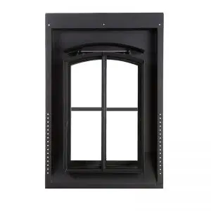 Hoge Kwaliteit Dakraam staal 40x60cm HR++ glas kruisvakverdeling leiendak thermisch onderbroken