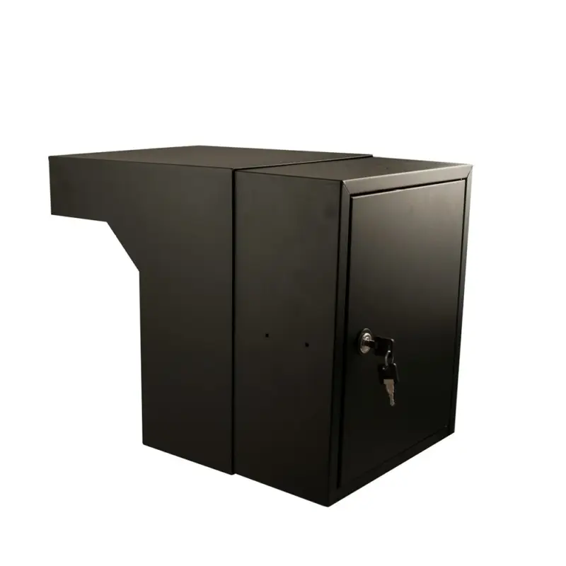Post doorvoerbox Zwart 68 - 83 cm Shop Nu