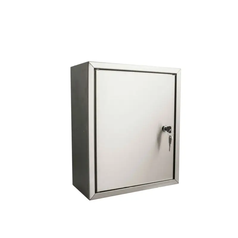 Alleen Vandaag Inbouwbrievenbus RVS voor poeren 393x322x330 mm
