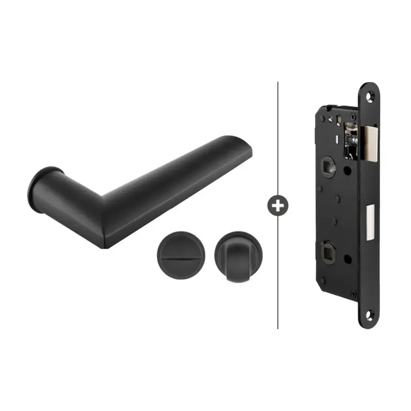 Op = Op Skantrae Slim Seriehang- en sluitwerkset 842 met toiletslot rond