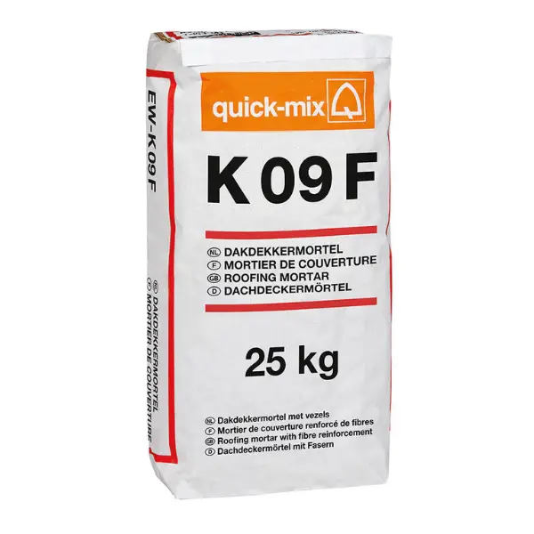 Elastische dakdekkersmortel 25kg rood met extra versterkende vezels Lage Kosten