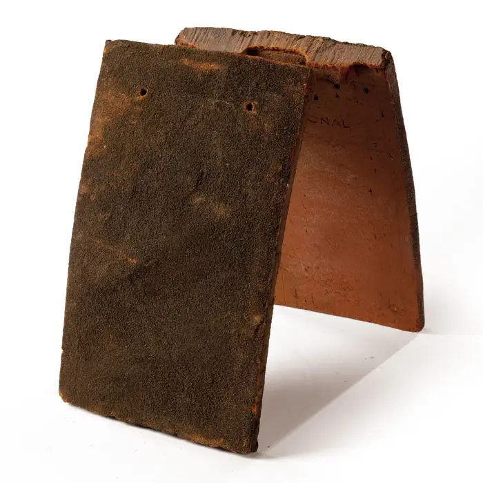 Weekendaanbieding Tegelpan bruin donker bruin bezand retro look
