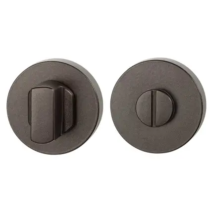 Toiletbeslag rond Dark blend 50x8mm stift 8mm Gratis Retour
