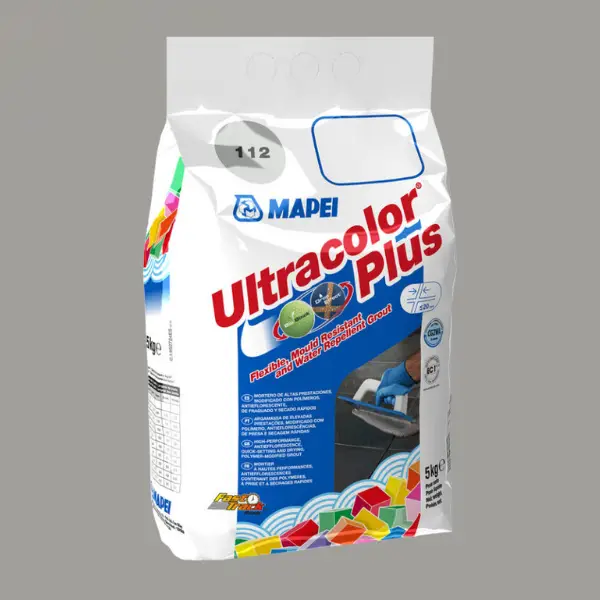 Ultracolor Plus voegmiddel Mediumgrijs kleurnummer 112 zak 5 kg Speciale Aanbieding