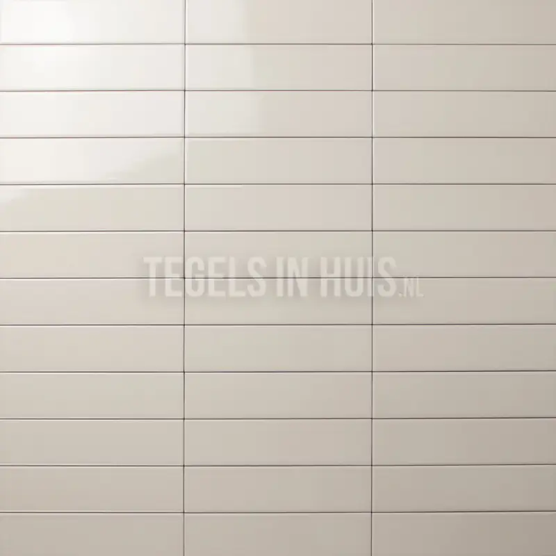 Wandtegel Costa Nova pale beige glans 5×20 ideaal voor visgraat Laatste Versie