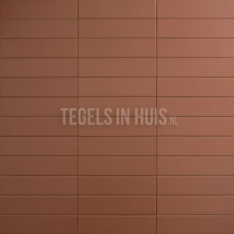 Wandtegel Costa Nova Terracotta mat 5×20 ideaal voor visgraat Betrouwbaar