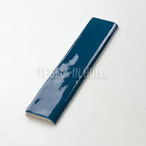 Lage Prijs Eindstrip handvorm 5×25 atlantic blauw bullnose