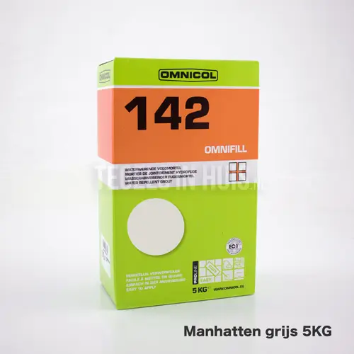 Laatste Kans Omnicol 142 voeg Manhatten grijs 5kg