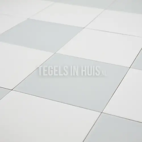 Veilige Betaling Wandtegel grey grijs mat 15×15