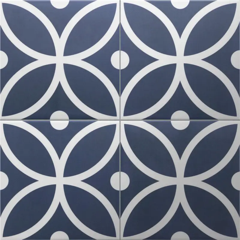 Goedkoop Vloertegel – Wandtegel Rivoli Bergen blauw 20×20 R9
