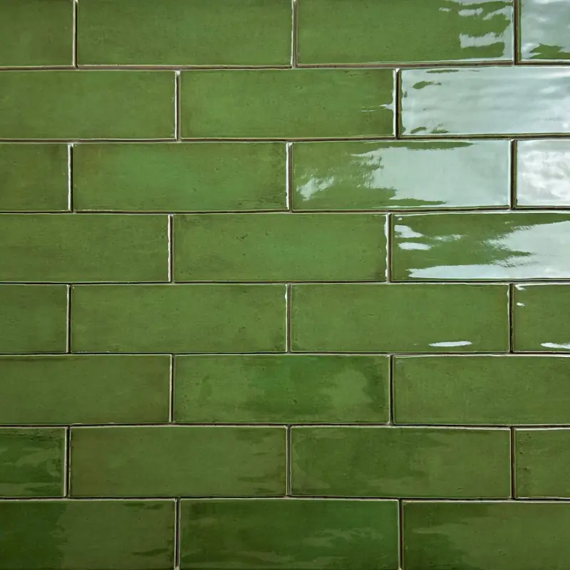 Laatste Kans Wandtegel Fango groen glans 5×15