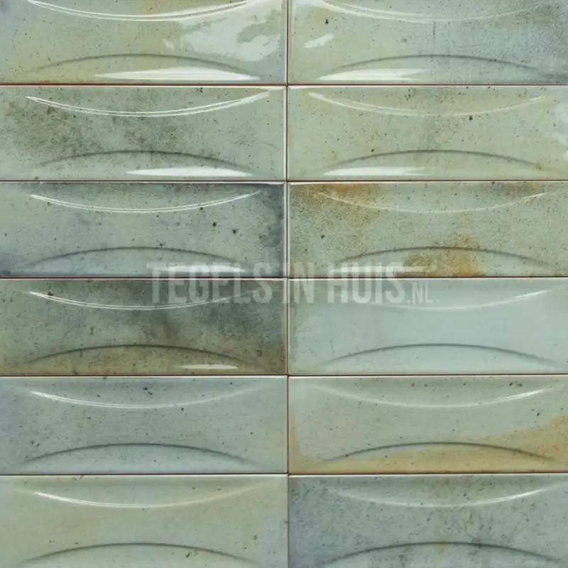 Nu Kopen Wandtegel Hanoi celadon groen decor 6,5×20