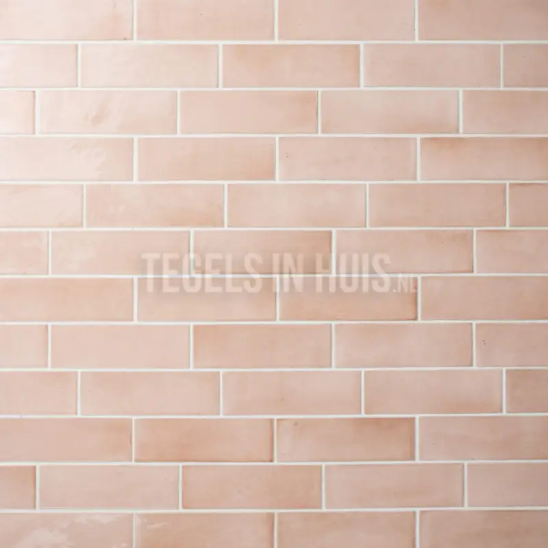 Voordeelprijs Wandtegel Coco roze orchard glans 5×15