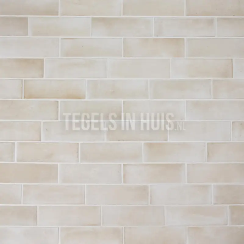 Koopje Vloertegel – Wandtegel Coco beige canvas mat 5×15 R9