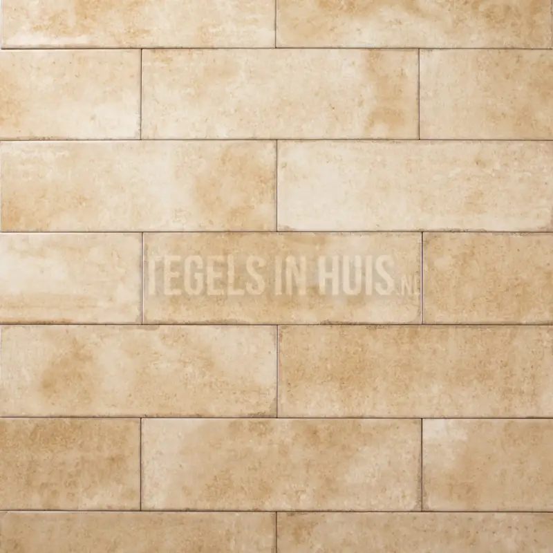 Fabrieksprijs Wandtegel Titan honey beige glans 10×30