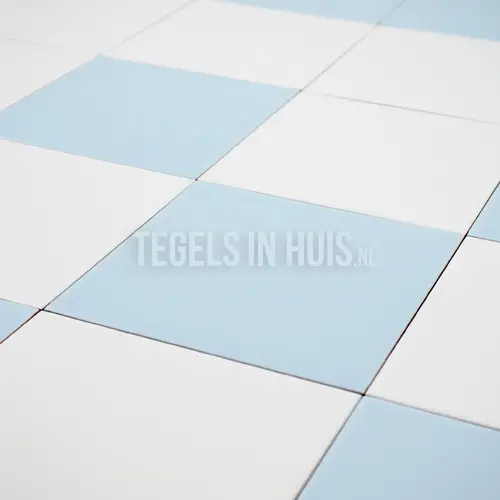 Beperkte Voorraad Wandtegel Azul blauw mat 15×15