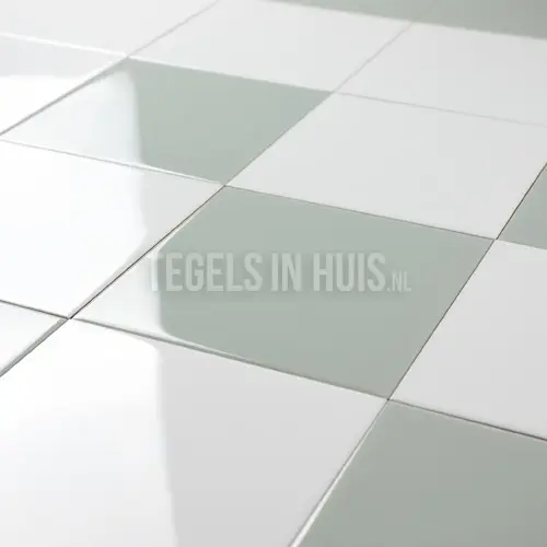 Actieprijs Wandtegel Verde Alga glans 15×15