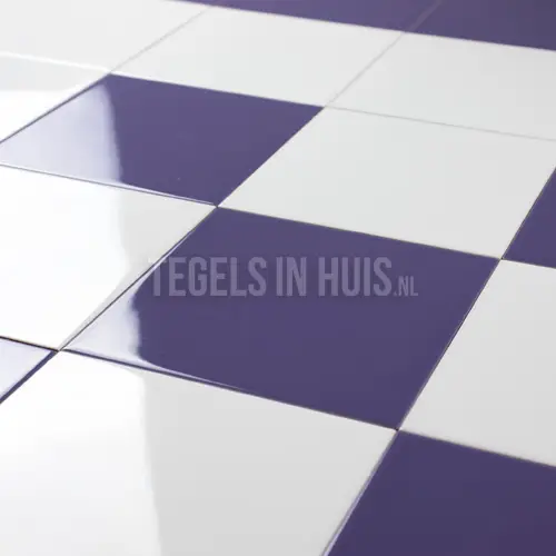 Wandtegel Morado paars glans 15×15 Laatste Versie