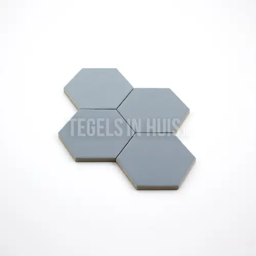 Vloertegel – Wandtegel Hexagon 11,6×10,1 mat Denim Blue blauw R9 Nu Kopen