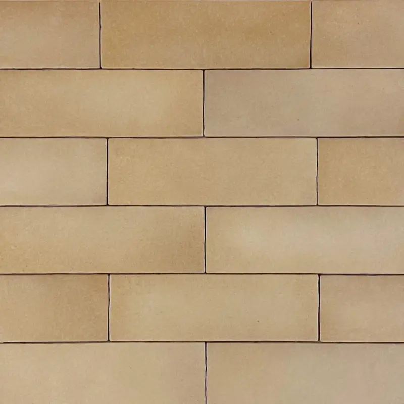 Weekendaanbieding Handvorm wandtegel 6,5×20 goud random mat
