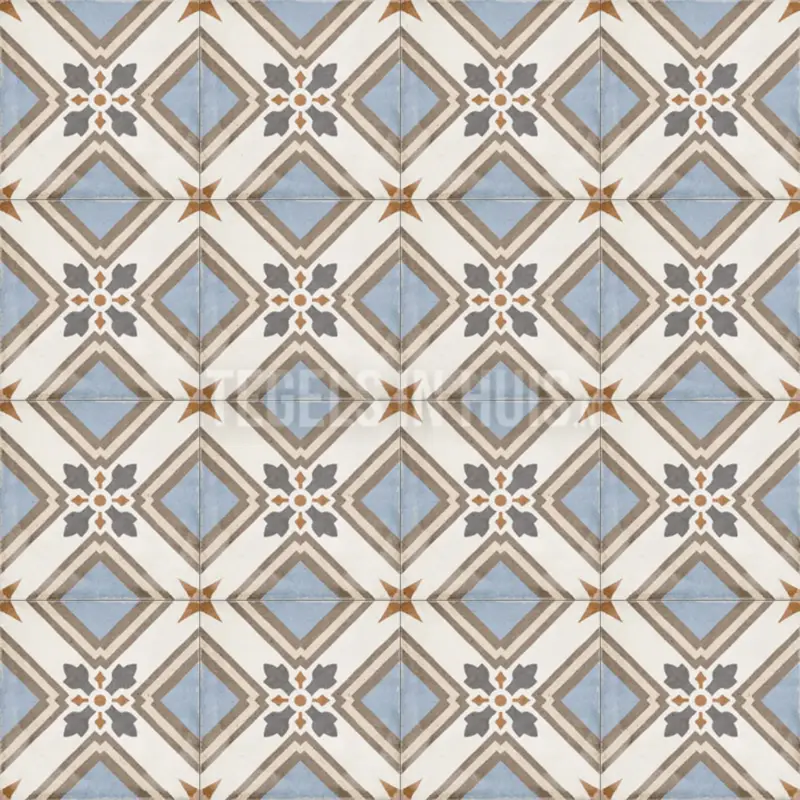 Fabrieksprijs Vloertegel – Wandtegel vintage Turin 20x20cm R9