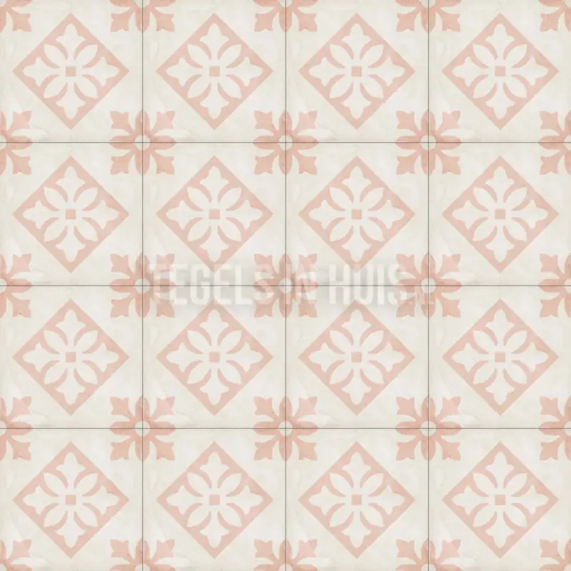 Favoriet Vloertegel – Wandtegel vintage Padua Pink 20×20 R9