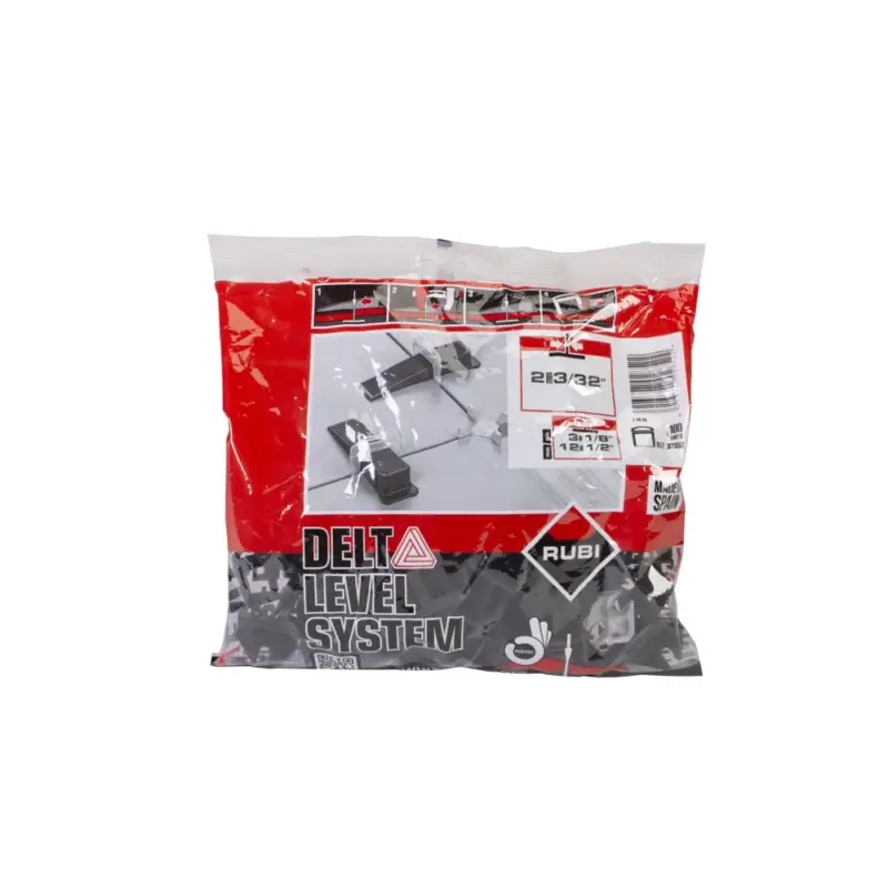 Goedkoop Rubi Delta Levelling Systeem - Clip 2,0mm h= 3-12mm - 100st