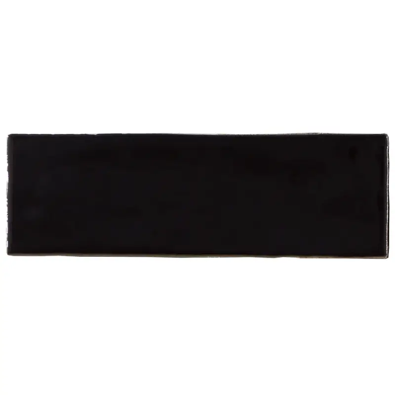Wandtegel – Zwart – 6,5x20cm – Glans – P10MFNE Beperkt Aanbod