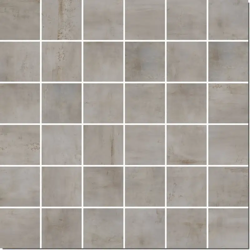 Flaviker Rebel - Silver - Vloertegel - 30x30cm - Mozaïek - Mat - 0004491 Laatste Versie