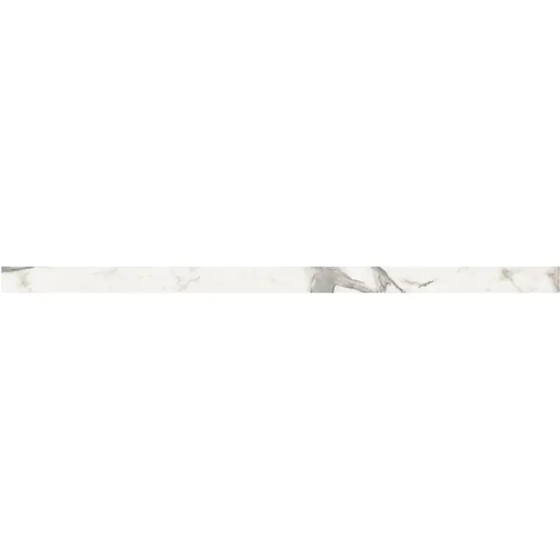 Flaviker Supreme Evo - Statuario Superior - Plinttegel - 5,5x120cm - Gepolijst - 0004909 Hoge Kwaliteit