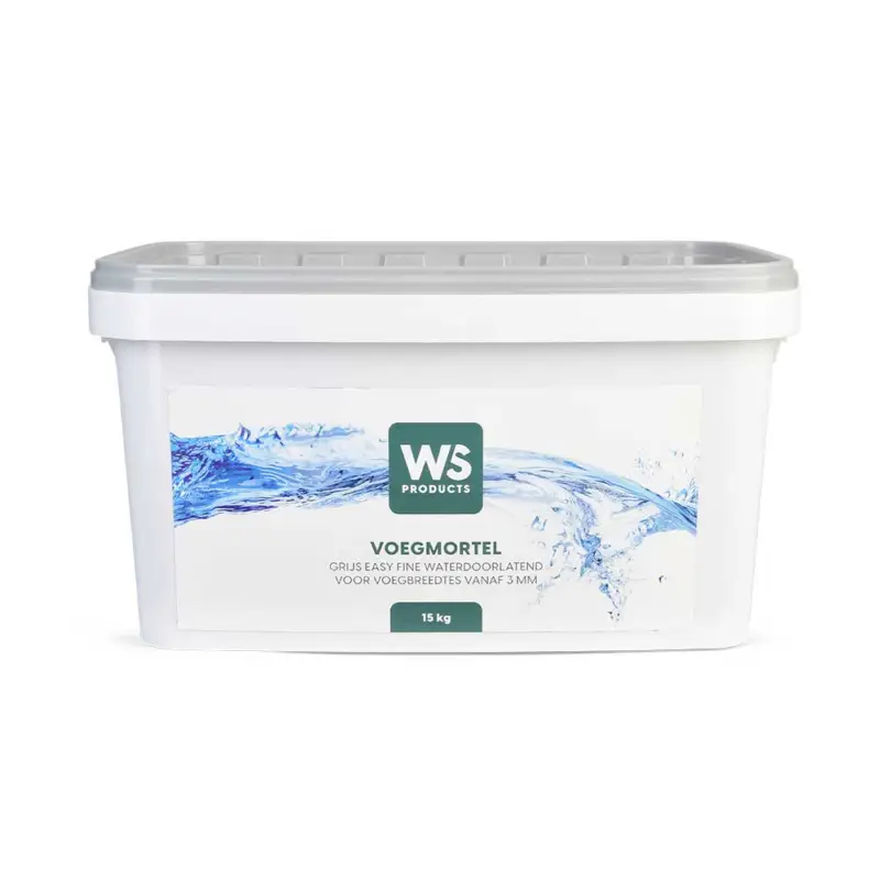 WS Voegmortel Easy Fine Grijs 15 kg Direct Verzonden