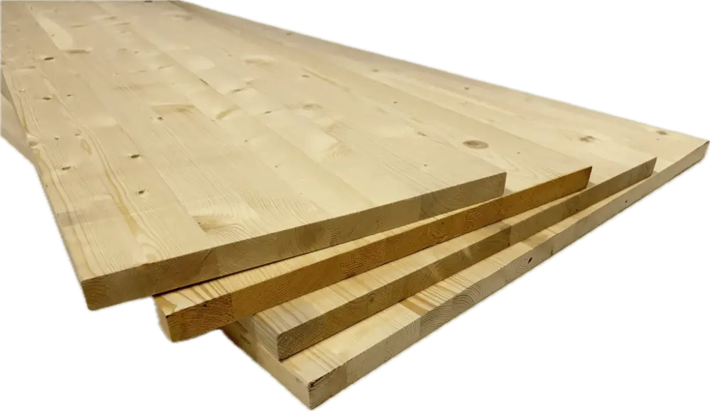 Vuren panelen 50cm, 28mm Nieuw