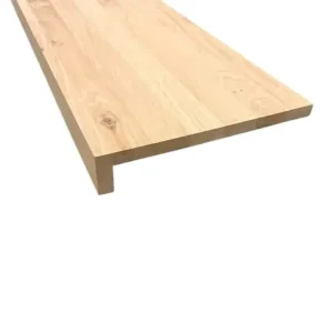 Massief eiken overzettreden 125cm Direct Beschikbaar