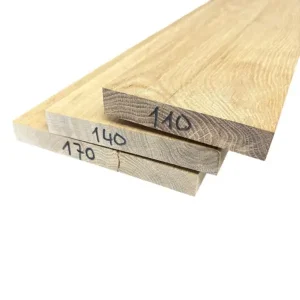 Eiken planken, 20mm, 300cm, vallend breed Laatste Versie
