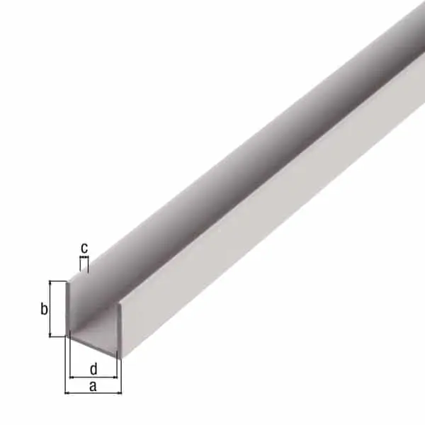 Weekendaanbieding Aluminium U-profielen