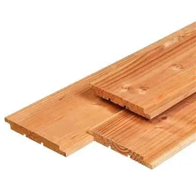 Douglas channelsiding 18x140mm Direct Beschikbaar