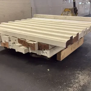 Meranti kozijnhout 66x100mm OPRUIMING Rechtstreeks Van De Fabrikant