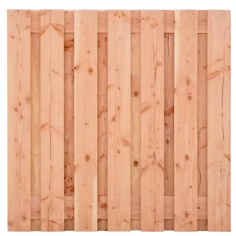 Flitsaanbieding Douglas tuinscherm fijn gezaagd 90x180cm (brede plank)